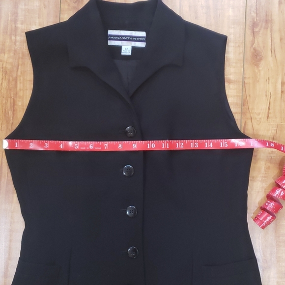 Vintage Amanda Smith Pants Black Suit - Picture 10 of 10